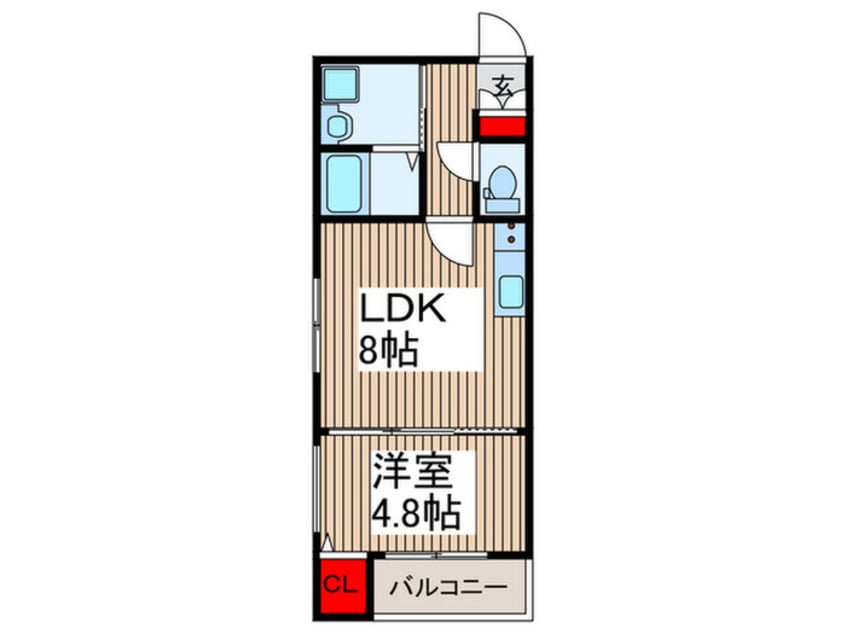 間取図 ラ・ヴィータ