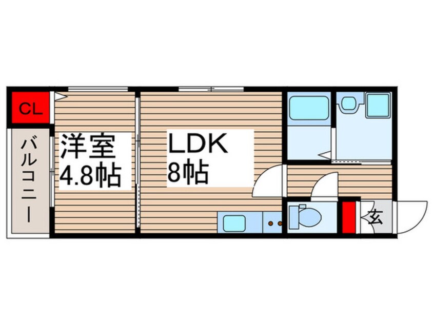 間取図 ラ・ヴィータ