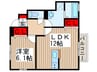 ソフィア　クレール 1LDKの間取り