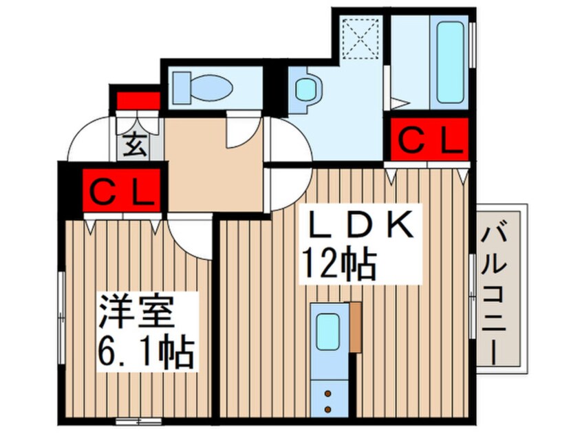 間取図 ソフィア　クレール