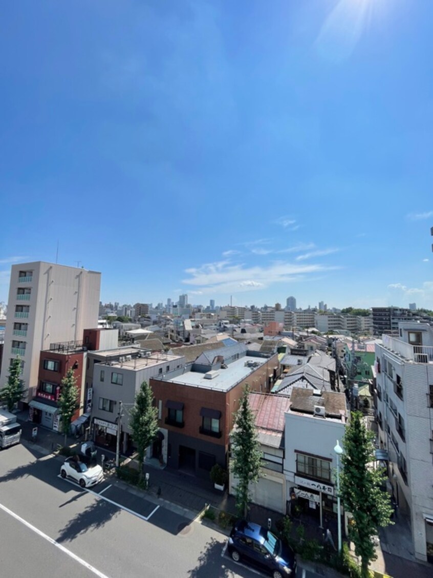 室内からの展望 レピュア王子本町