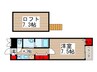 プラド馬橋 1Kの間取り