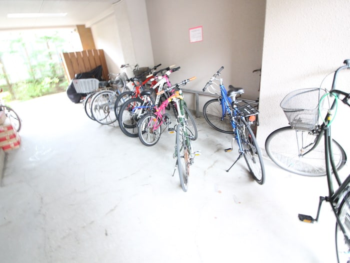 駐輪場 パークサイドマンション松が丘