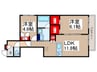 仮)クラリス 2LDKの間取り