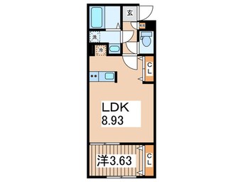 間取図 仮)カインドネス相模原小山