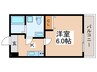 Belle　Scene　Itabashi 1Kの間取り