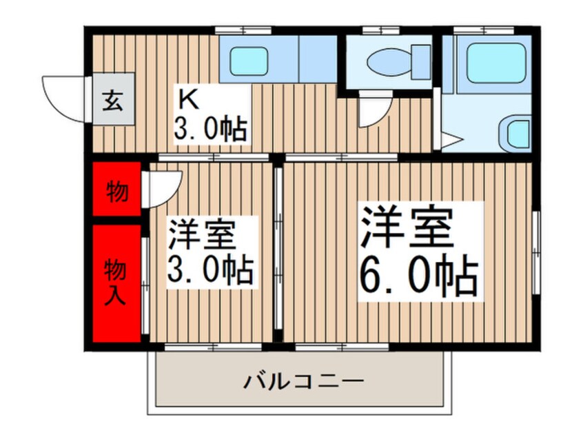 間取図 小川ハイツ