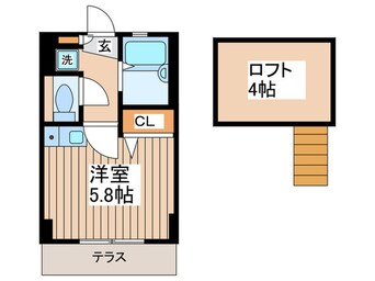 間取図 アルベリーノ東高円寺