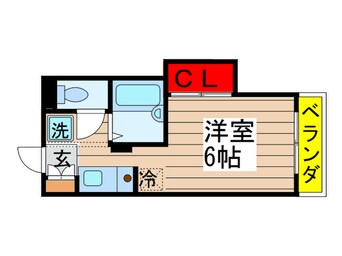 間取図 スタ－ハイム勝田台