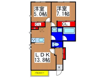 間取図 メゾンアリエス