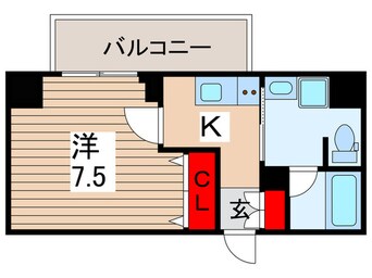間取図 ユリカロゼ五反野（102）