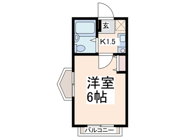 間取り図 フラワ－Ｋ
