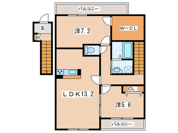 間取り図 アンソレイユ