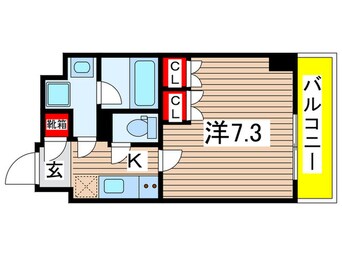 間取図 CREVISTA大島Ⅰ(705)