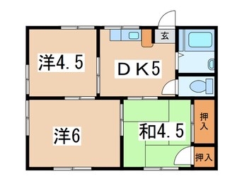 間取図 湘南玉美荘