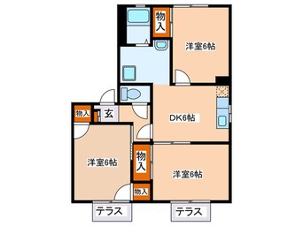 間取図 マルベリーＣ