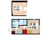 スマイルセレクト柴又 1Rの間取り