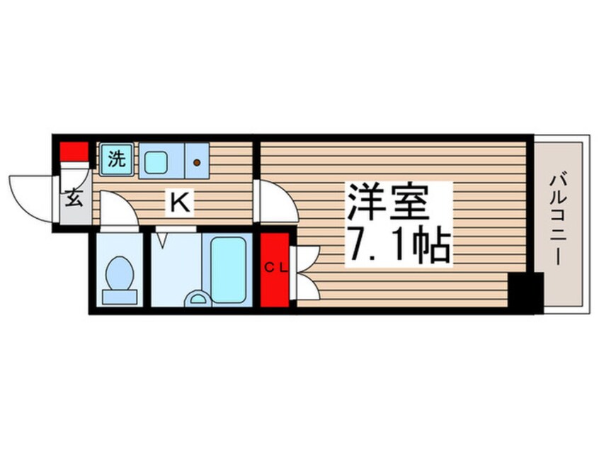 間取図 レジディア南行徳