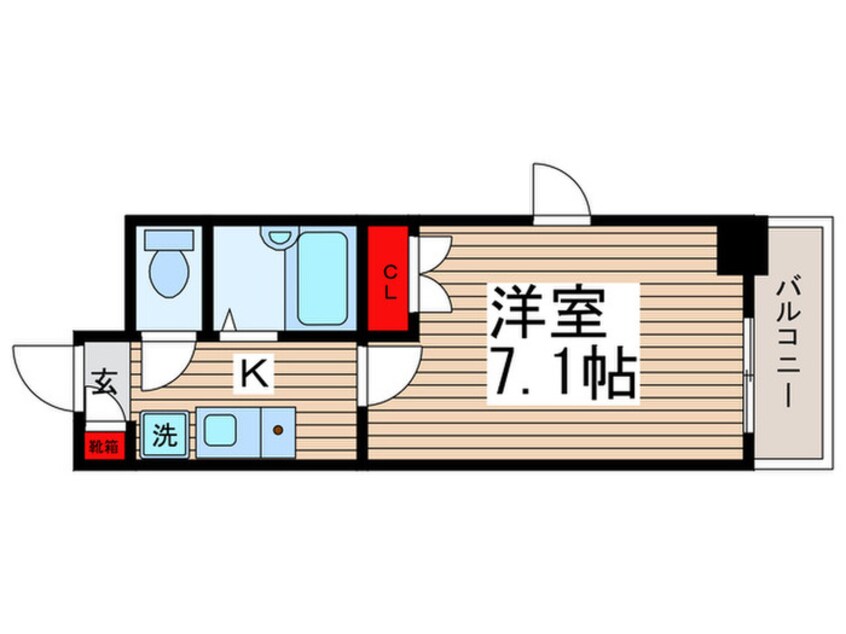 間取図 レジディア南行徳