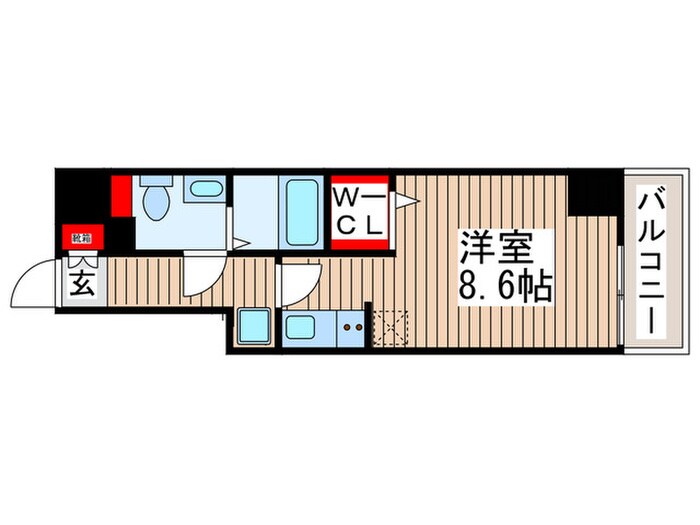 間取り図 ウィルテラス深川住吉