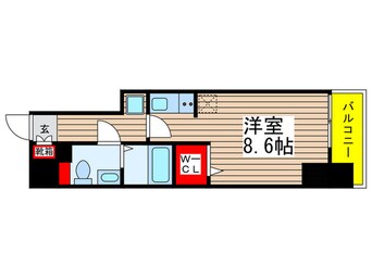 間取図 ウィルテラス深川住吉