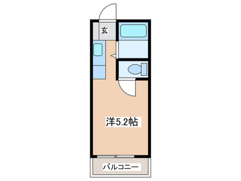 間取図 メゾンソレイユ