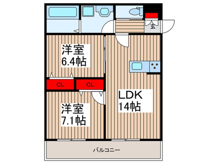 間取り図 シエーナ新座