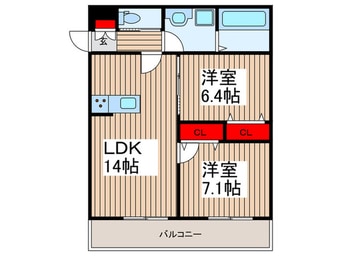 間取図 シエーナ新座