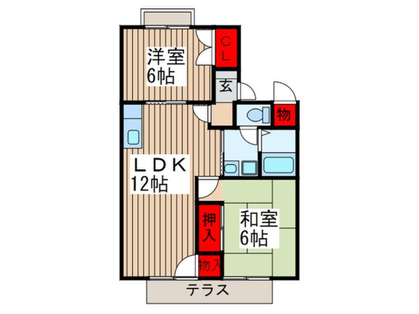 間取図 新井ハイツ