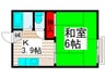 アメニティハイツ西新井 1Kの間取り