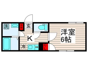 間取図 レジデンシア鹿浜