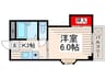 ルミエ－ル東葛西 1Kの間取り