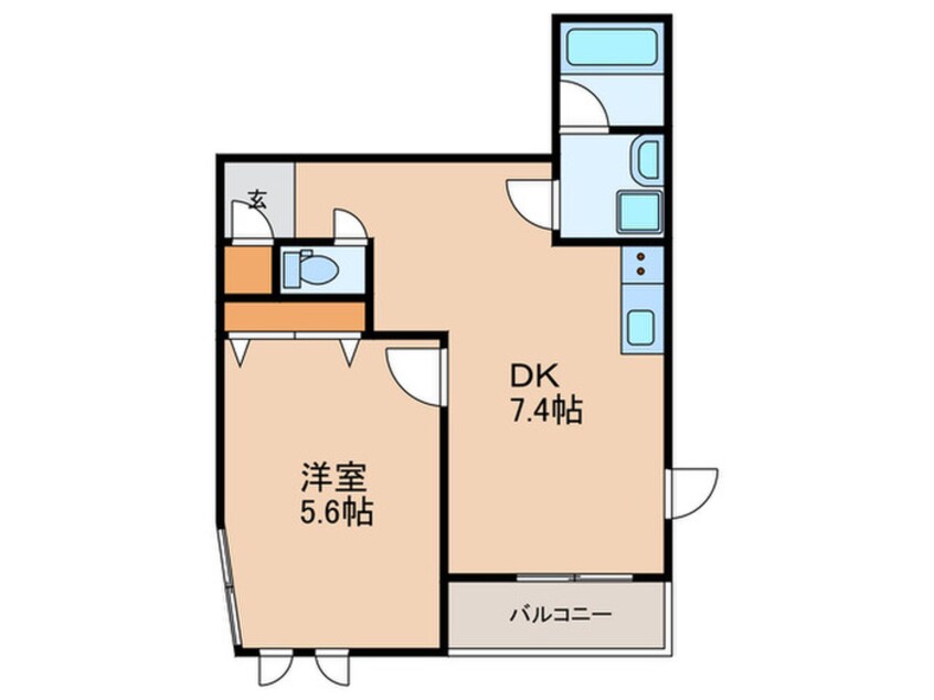 間取図 プチ・カルティエⅡ