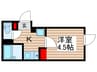 コンフォール新小岩 1Kの間取り