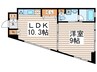 ﾌﾟﾚｰﾙ･ﾄﾞｩｰｸ中野江原町（112） 1LDKの間取り