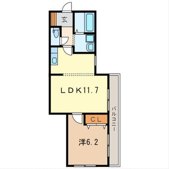 間取図 グリーンプラザ岸町