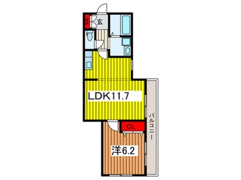 間取図 グリーンプラザ岸町