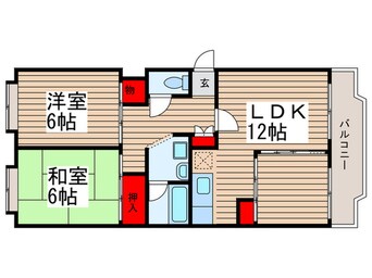 間取図 コート・トライアングル