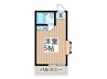 カサ－レ鶴 1Rの間取り