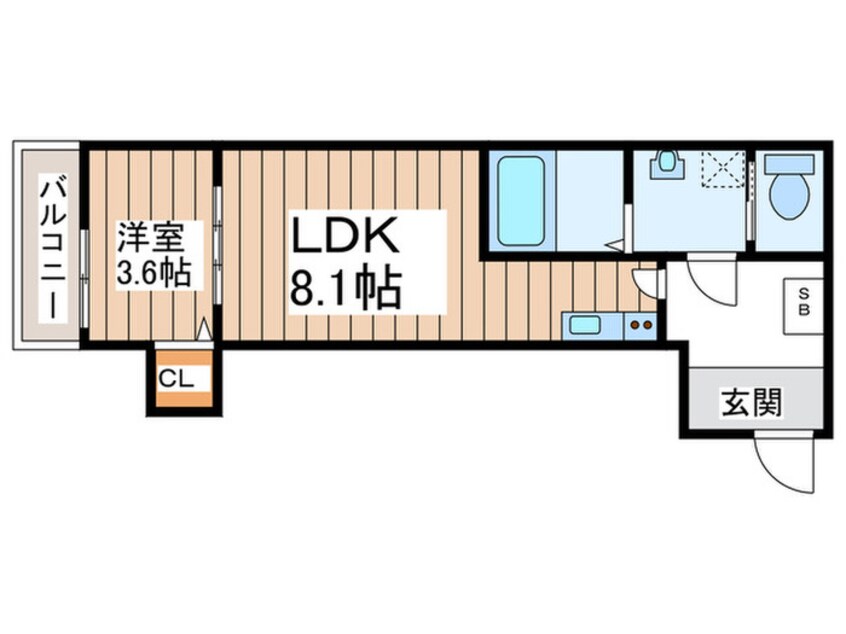 間取図 仮)ｒｏｂｏｔ　ｈｏｍｅ谷塚