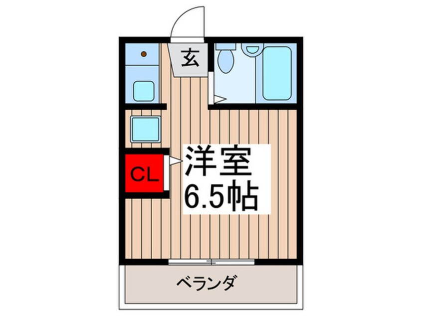 間取図 イーストヒルズ