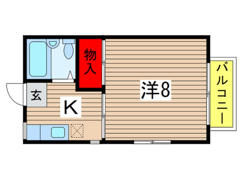 間取図 メゾンド寺井