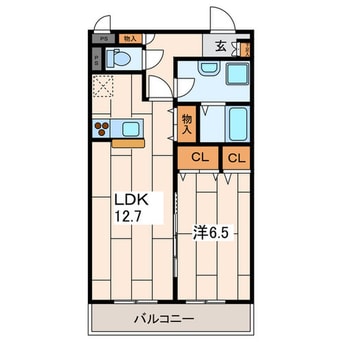 間取図 グランメゾン