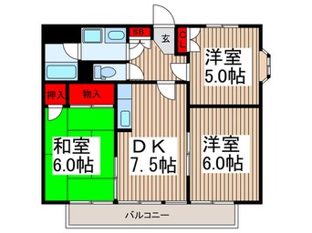 間取図 ア－バンスクエア