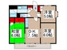 ア－バンスクエア 3DKの間取り