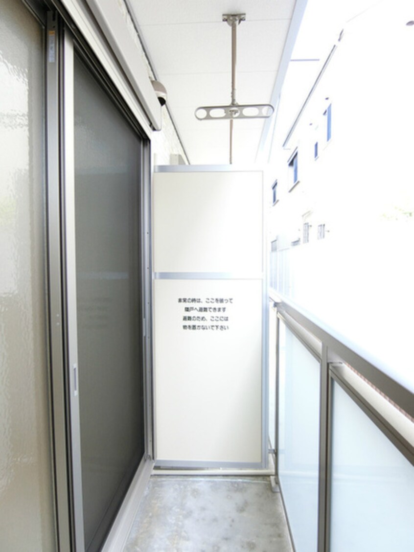 室内からの展望 リブリ・草加Ⅱ