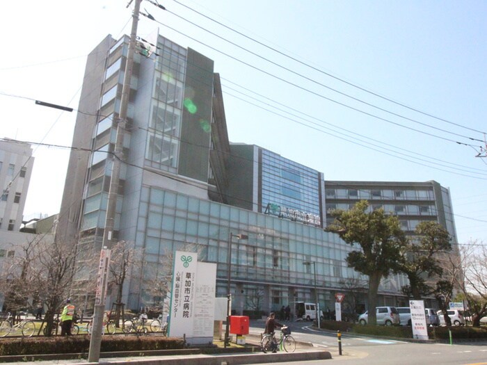 草加市立病院(病院)まで950m リブリ・草加Ⅱ