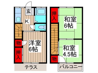 間取図 村野ハイツ