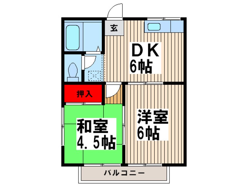 間取図 ユ－トハウス