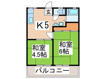 間取図 メリ－タウン